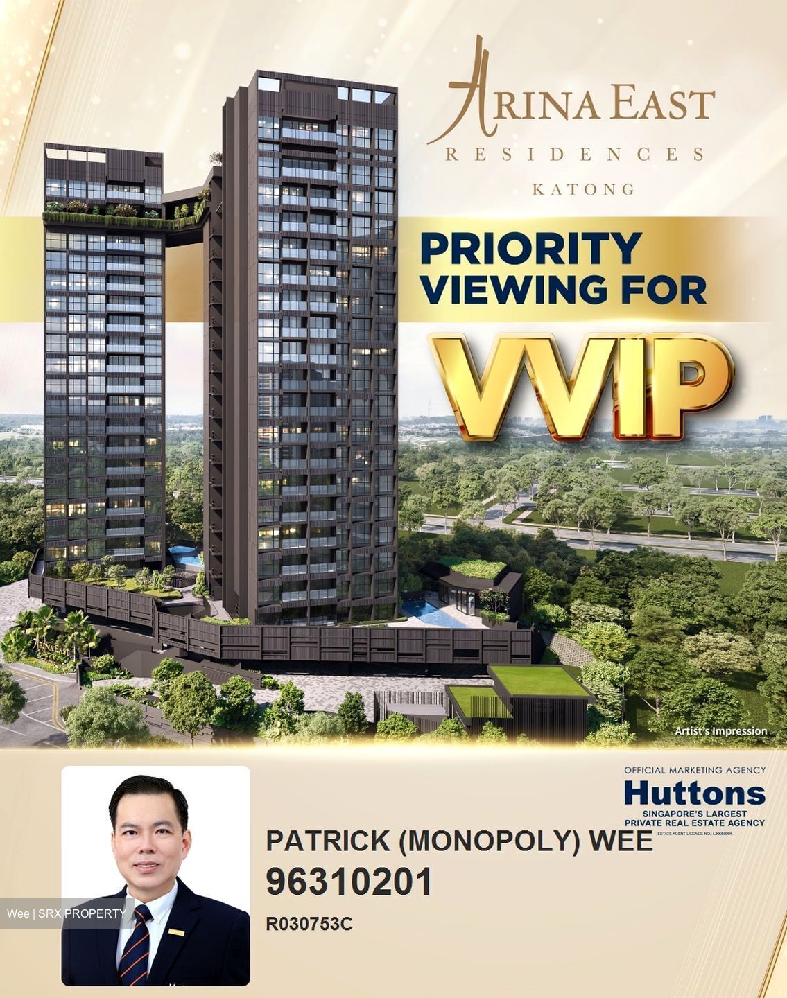 Arina East Residences (D15), Apartment #519721411